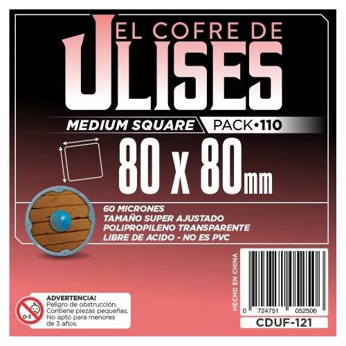 FOLIO EL COFRE DE ULISES MEDIUM SQUARE (80×80) – 110 UNIDADES